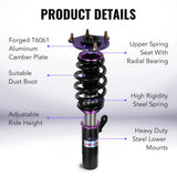 For 2018-2022 Honda Accord 32-Way Damping Coilover Shock Absorbers Struts | Flashark Flashark