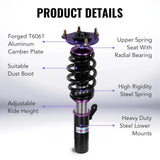 For 2018-2022 Honda Accord 32-Way Damping Coilover Shock Absorbers Struts | Flashark