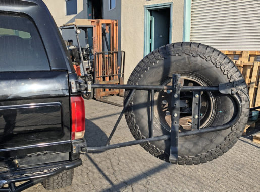 Spare Tire Carrier Swing Stop Solo Motorsports