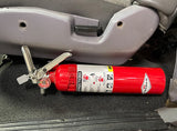 40/20/40 Seat Fire Extinguisher Mount & Bracket Solo Motorsports
