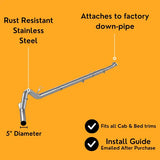 5" Exhaust DPF Delete | Ford 6.7L Powerstroke 2011-2019 thedieseldudes