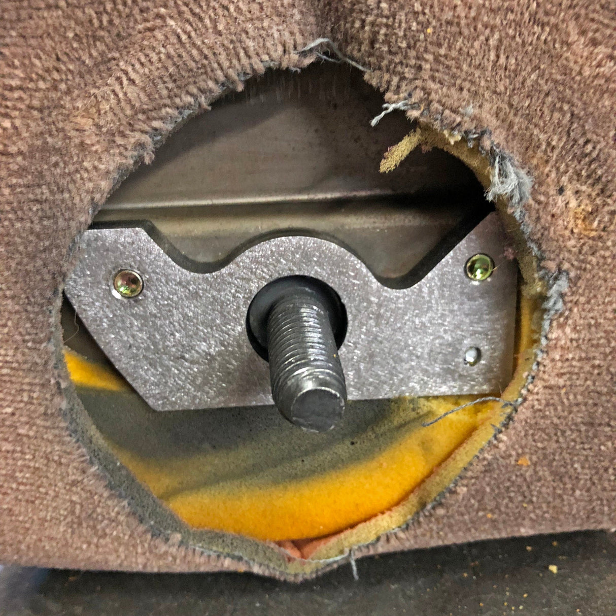 Armrest Repair Plate - F-Series & Bronco Solo Motorsports