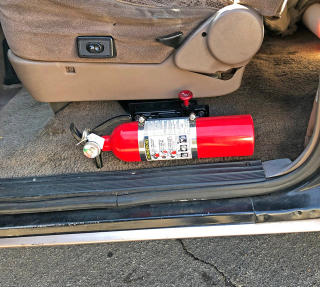 Bronco/Supercab Fire Extinguisher Mount & Bracket Solo Motorsports