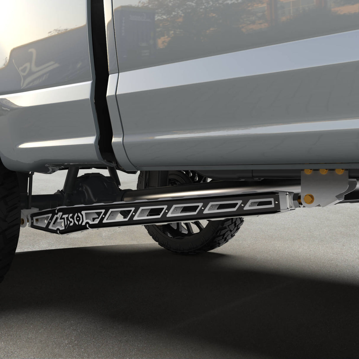 17+ F250/F350 Traction Bars