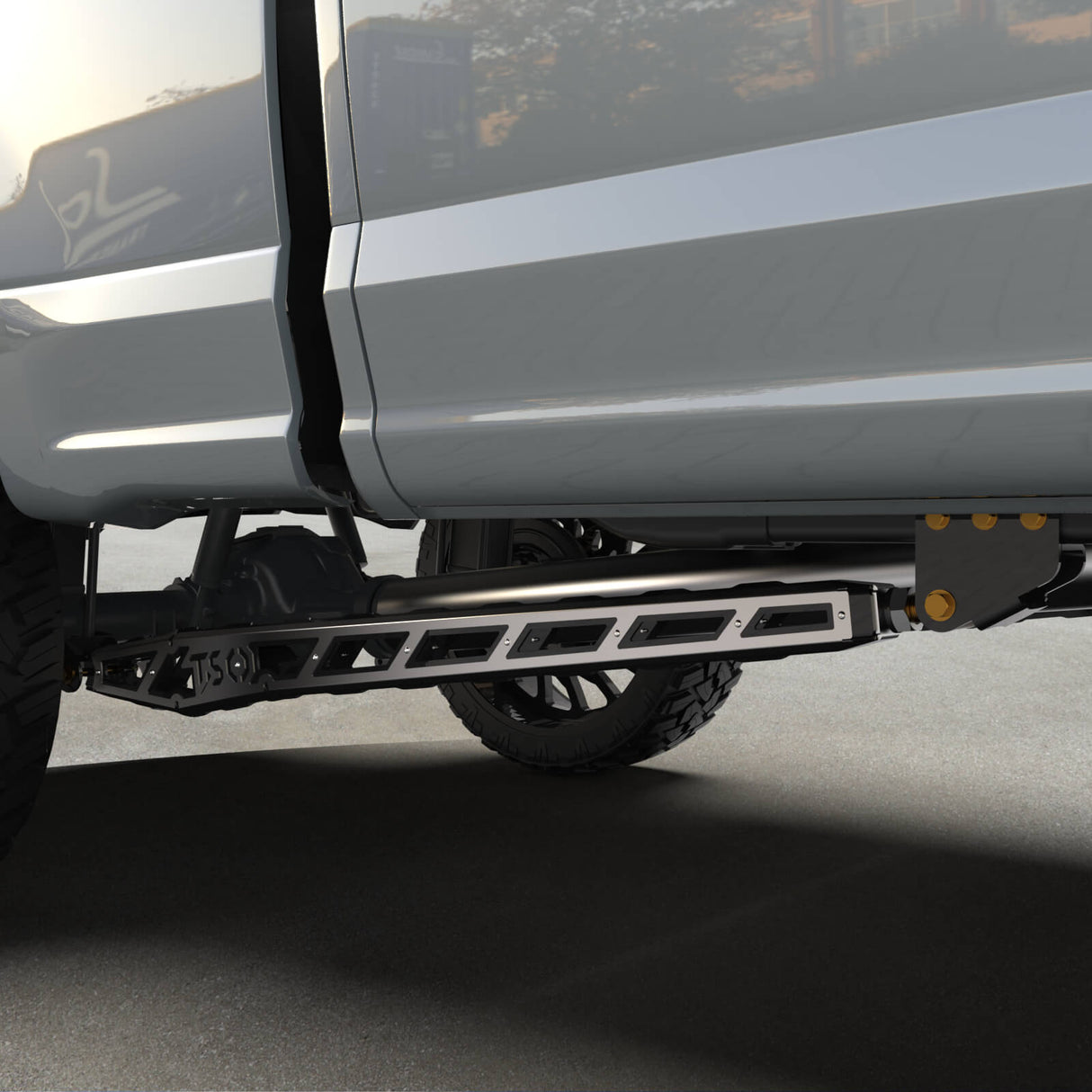 17+ F250/F350 Traction Bars