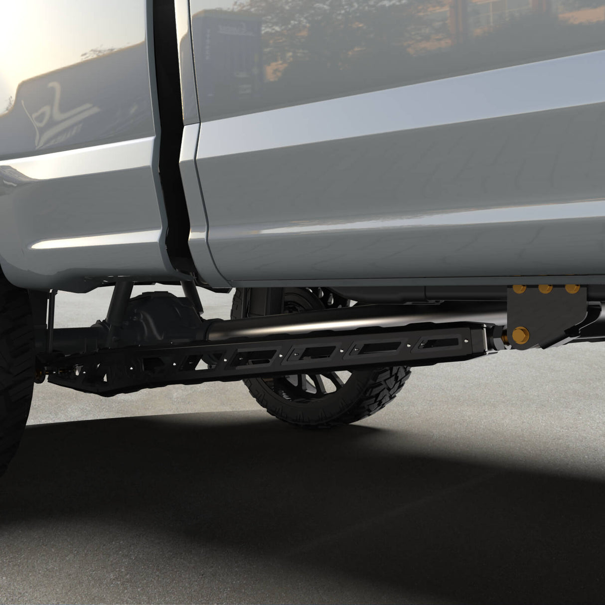 17+ F250/F350 Traction Bars