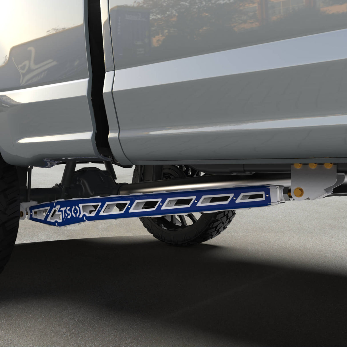 17+ F250/F350 Traction Bars
