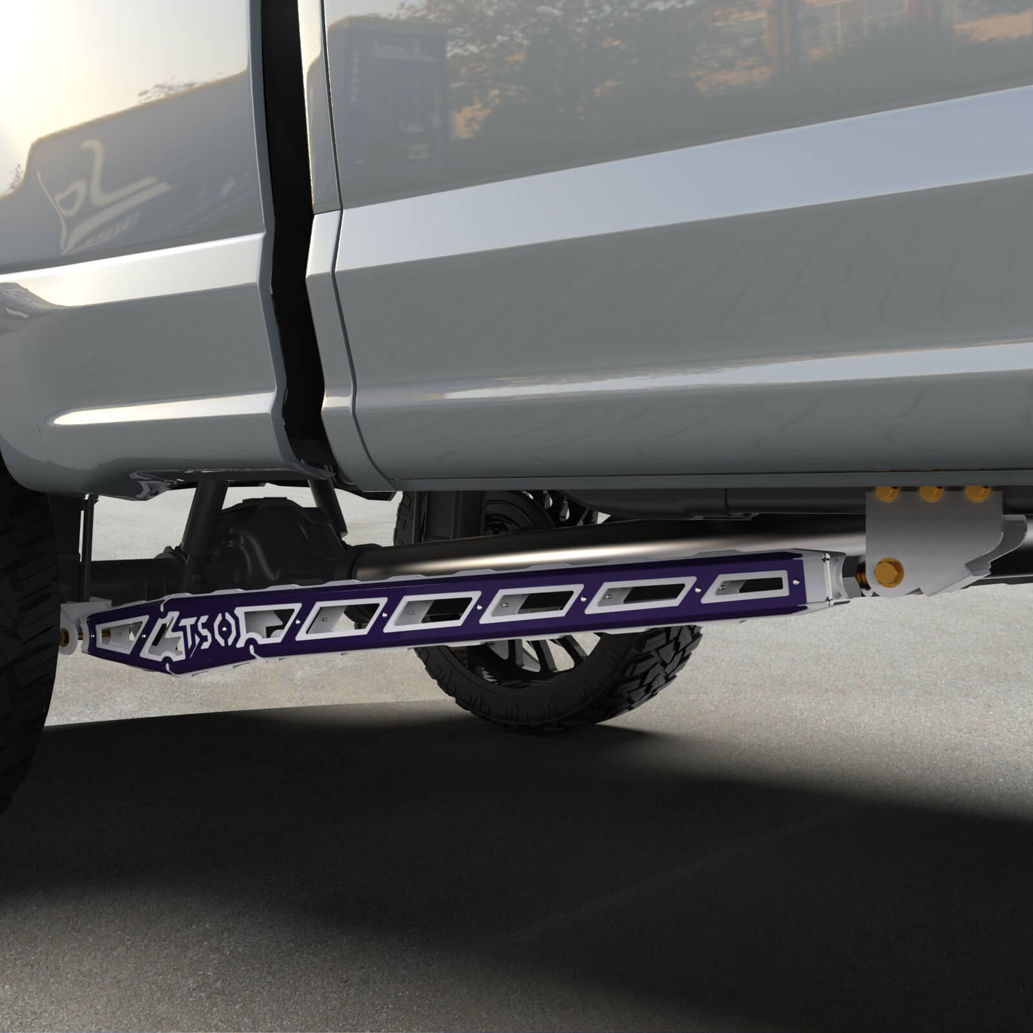 17+ F250/F350 Traction Bars