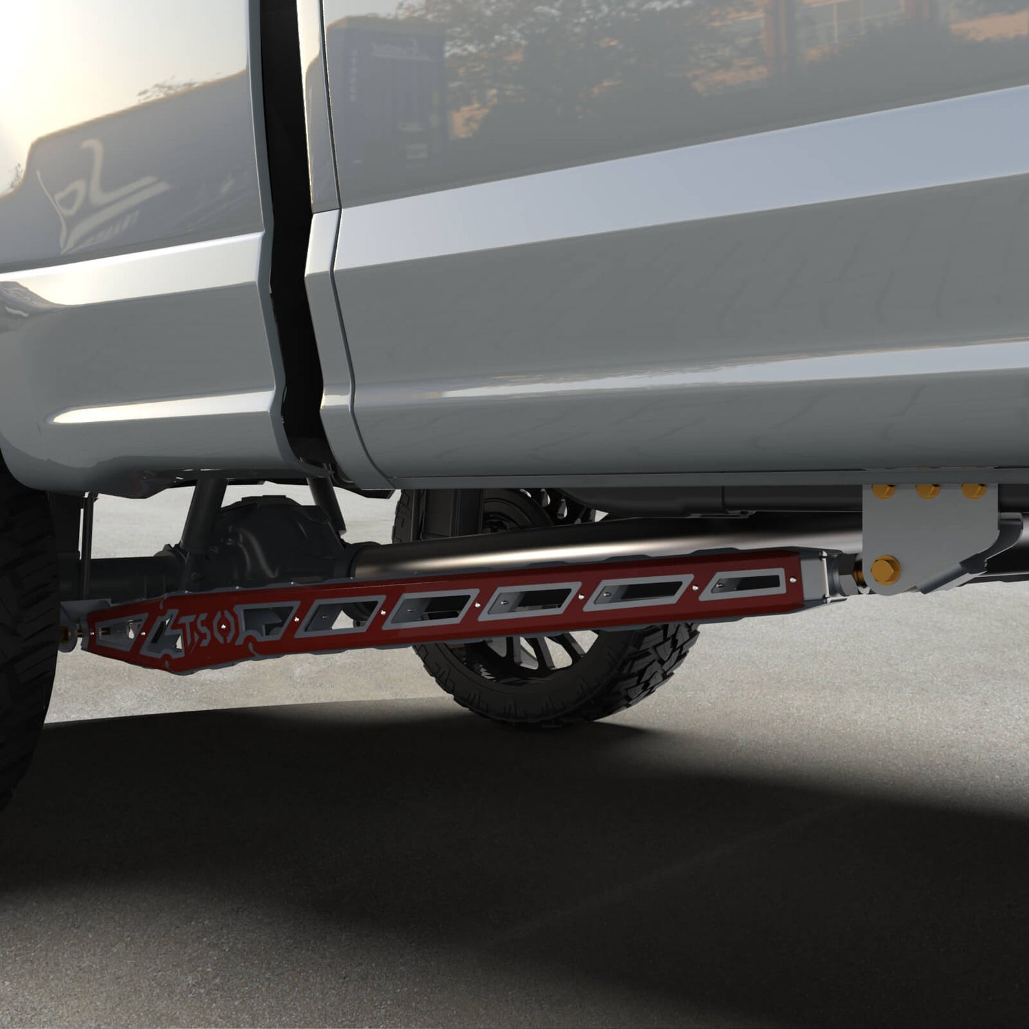 17+ F250/F350 Traction Bars