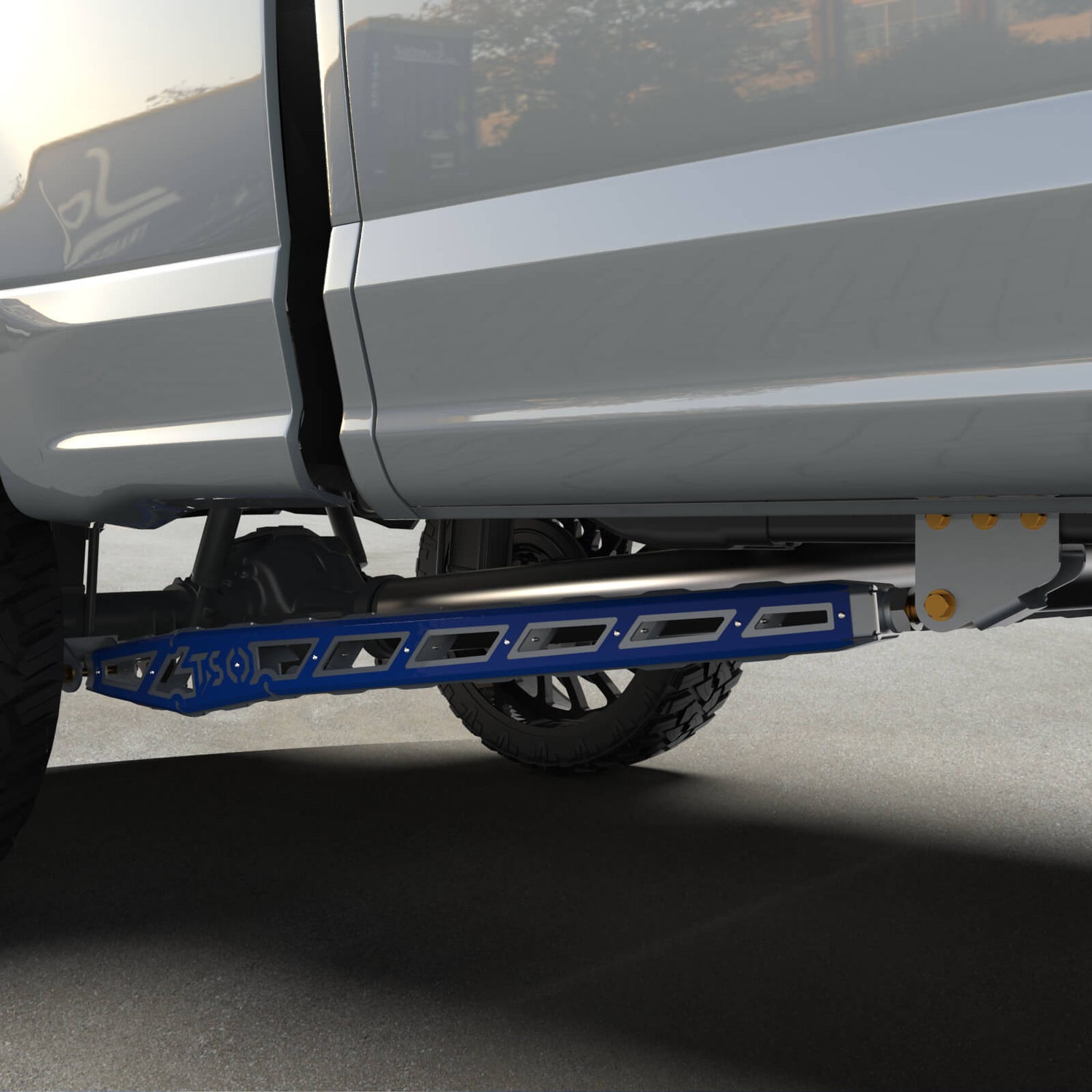 17+ F250/F350 Traction Bars