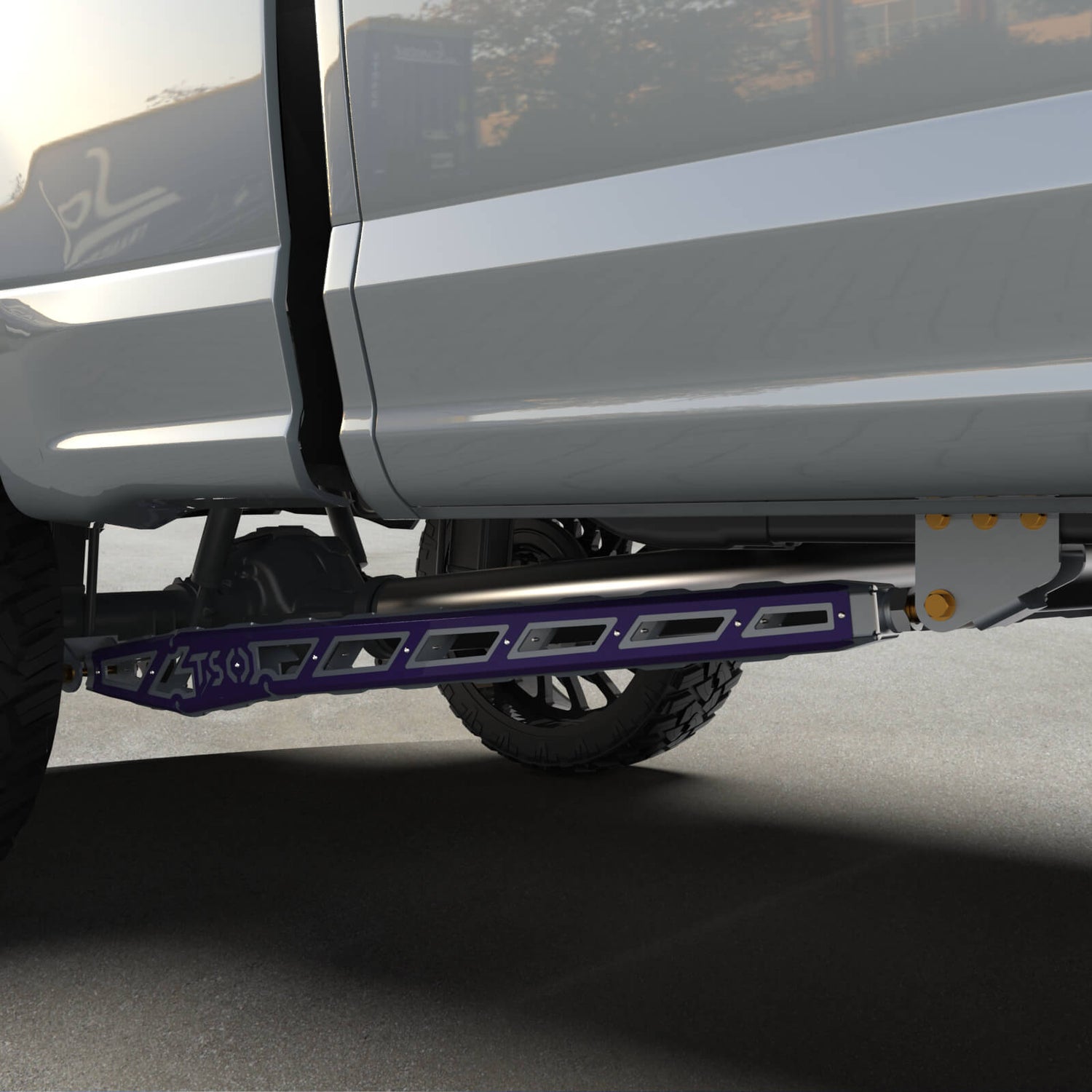 17+ F250/F350 Traction Bars