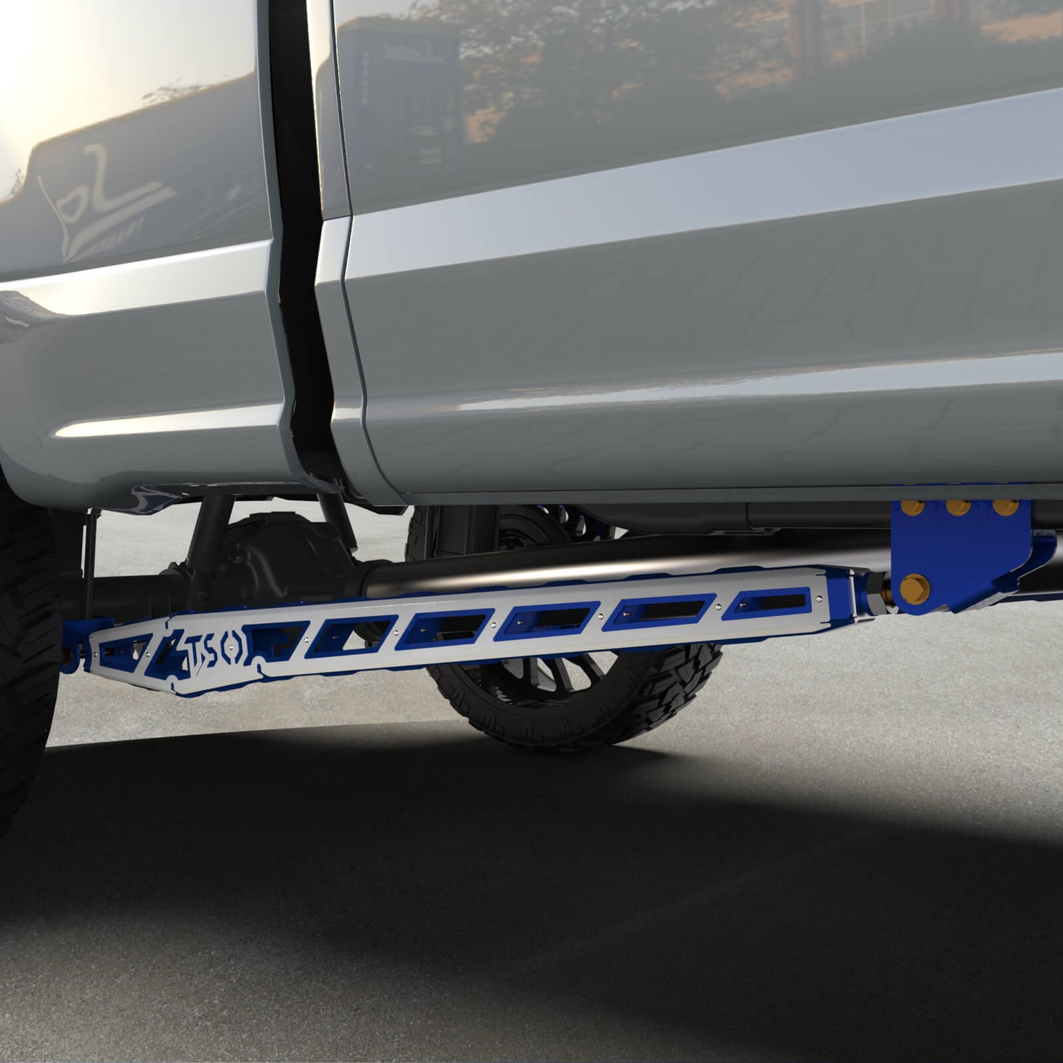 17+ F250/F350 Traction Bars