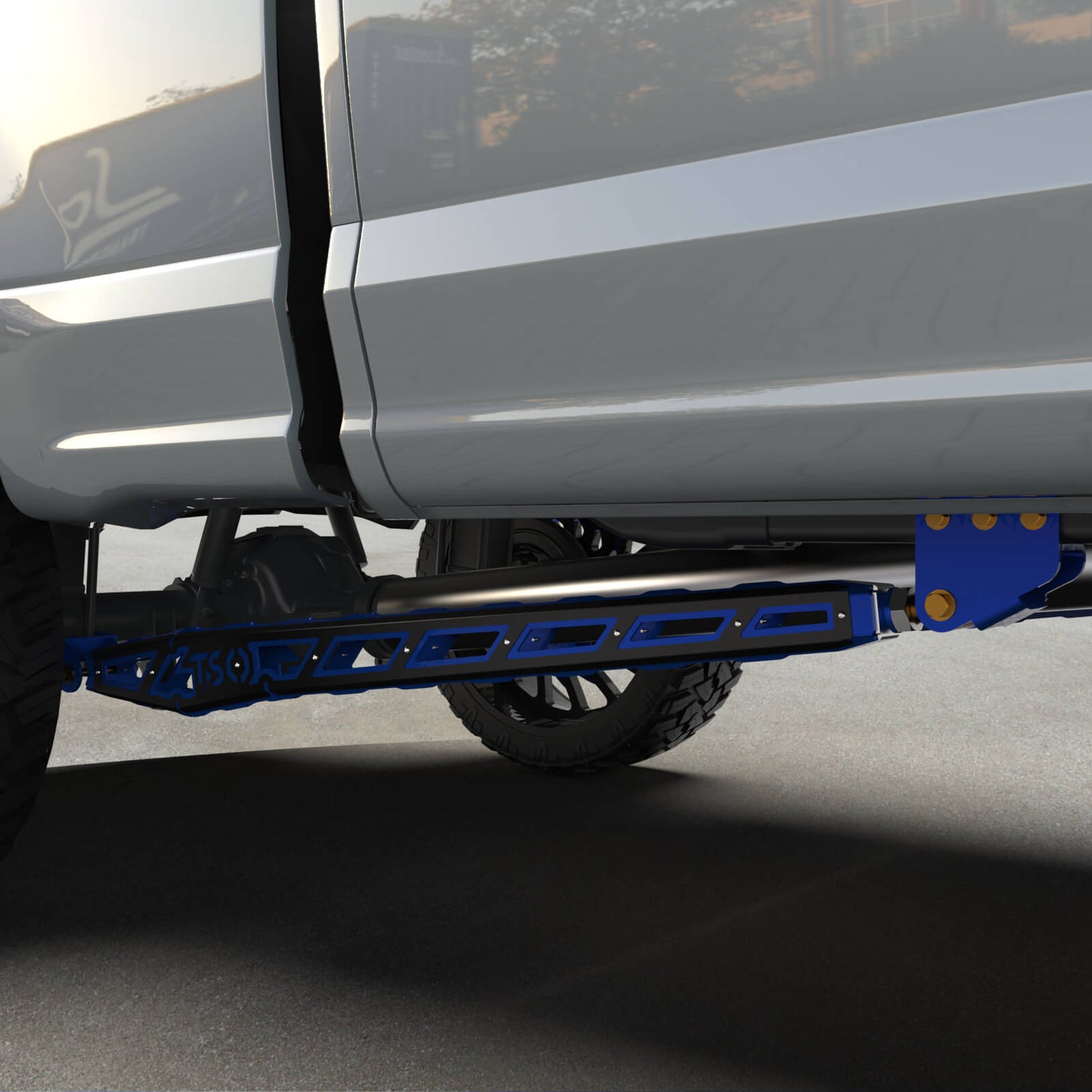 17+ F250/F350 Traction Bars