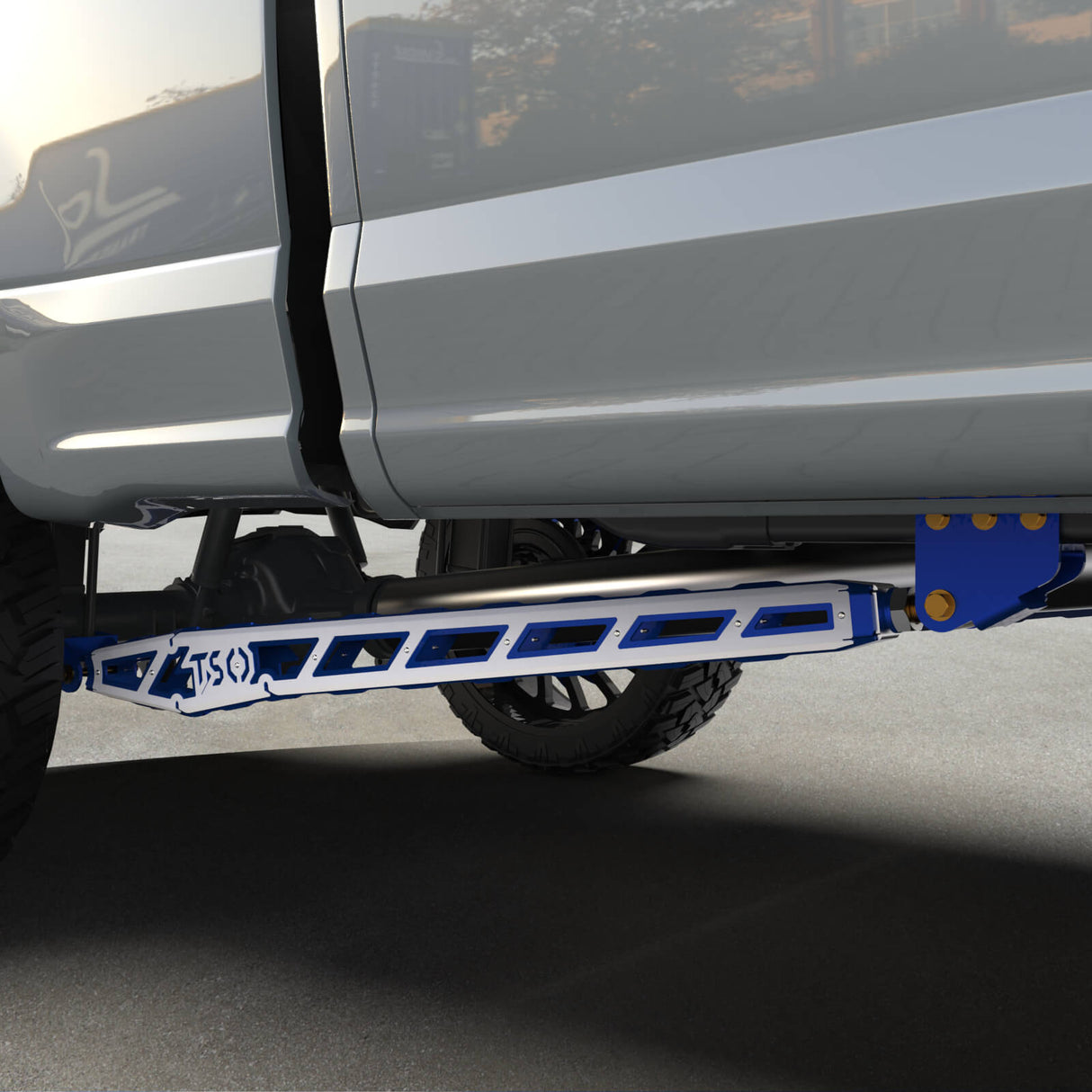 17+ F250/F350 Traction Bars