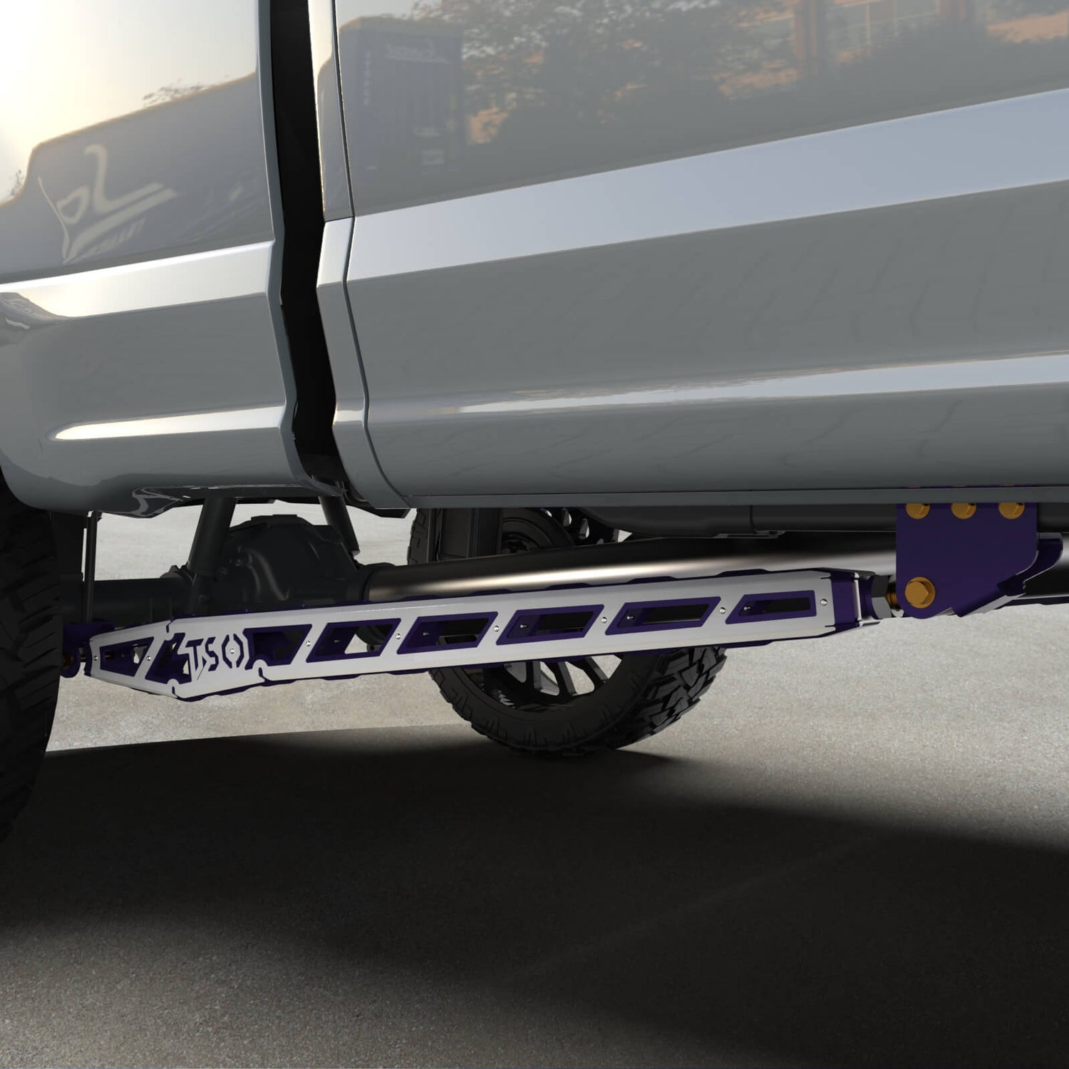 17+ F250/F350 Traction Bars