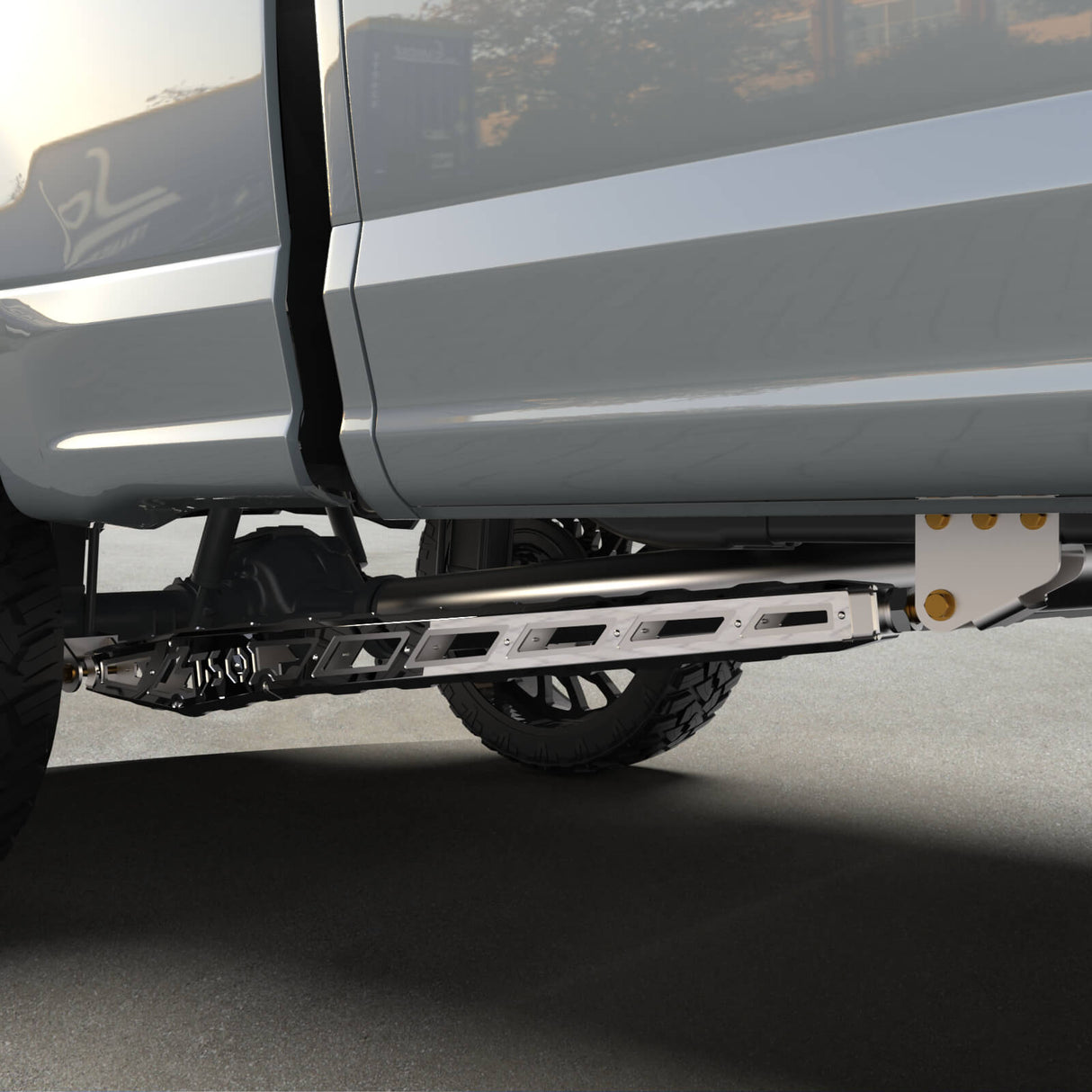 17+ F250/F350 Traction Bars