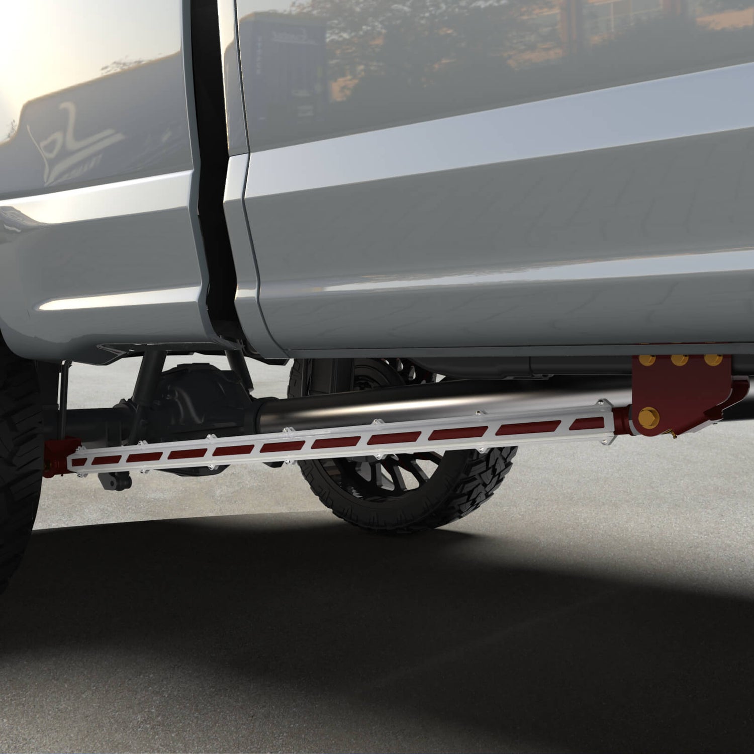 17+ F250/F350 Tube Traction Bars