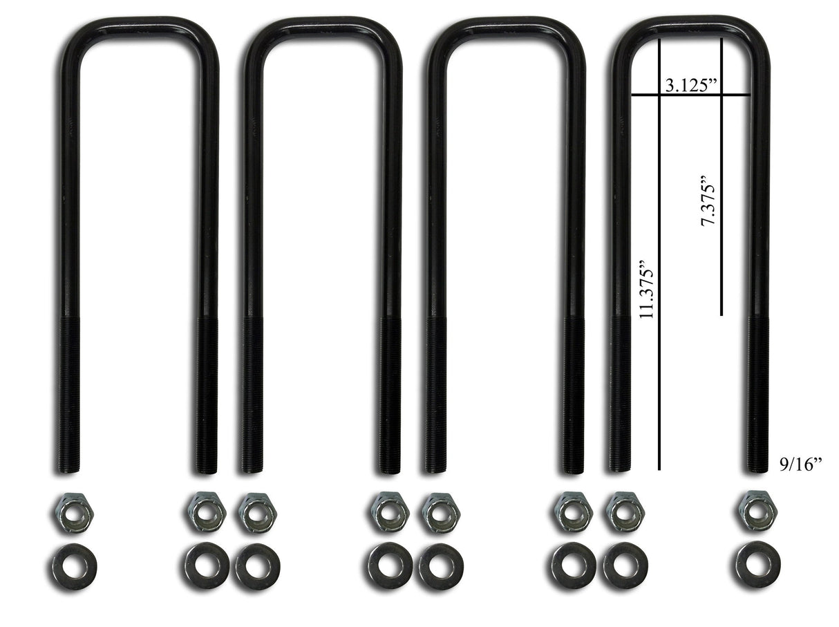 Front U-Bolt Replacement Kit - 1980-1997 Ford F250/F350 Sky's Offroad Design