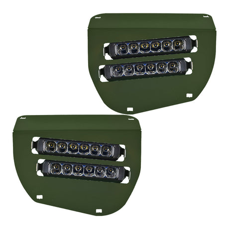 Dual Wide 8" LED Headlights for 2014+ Honda Rancher, Foreman, Rubicon