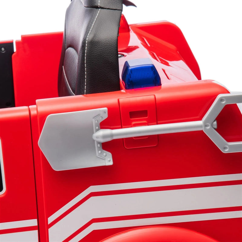 Magic Cars 12V Fire Truck 1 Seater Ride on