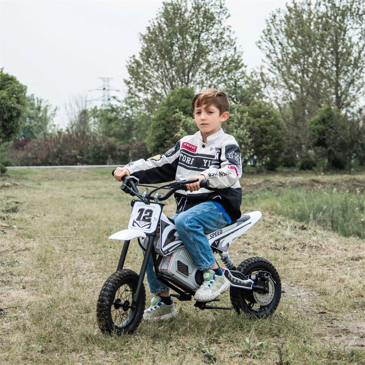 Magic Cars 36V Electric Dirt Bike with Brushless Motor