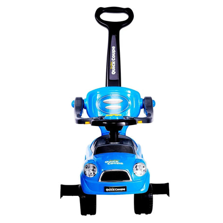 Magic Cars Toys Easy Wheel Quick Coupe 3 in 1, Stroller, Walker and Ride on