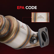 Front Exhaust Manifold Catalytic Converter Kit For 2017-2018 Hyundai Santa Fe Sport L4 2.4L Flashark