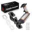 Front Exhaust Manifold Catalytic Converter for 2001-2007 Ford Escape, Mazda Tribute & Mercury Mariner 3.0L-Direct Fit，E.P.A. Compliant Flashark