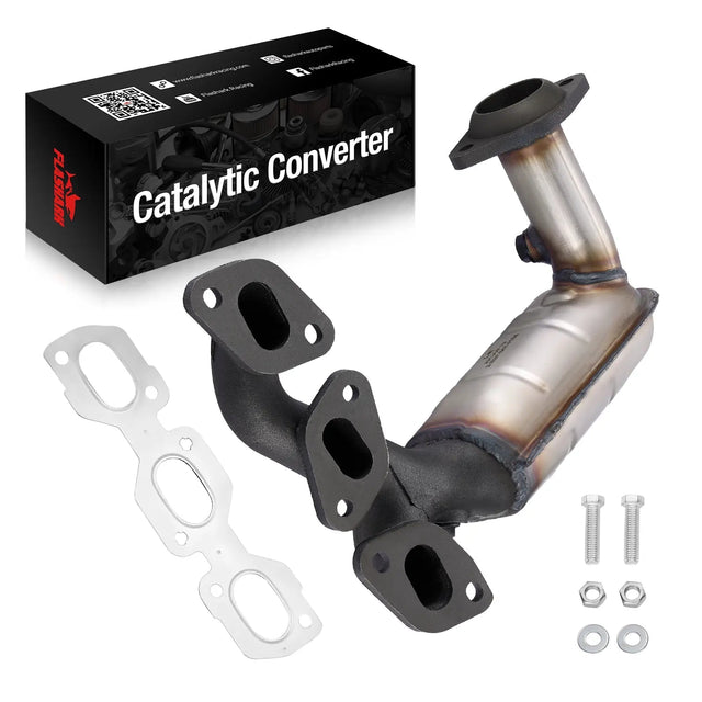 Catalytic Converter Kit For 2014-2020 Chevrolet Silverado 1500/Suburban/Tahoe GMC Sierra 1500/Yukon V6 4.3L/V8 5.3L Flashark