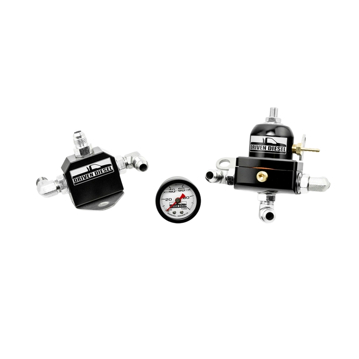 2003-2007 Powerstroke 6.0L Driven Diesel Fuel Bowl Delete Regulated Return Fuel System (DD-60FS-FBD-RRK-V3)