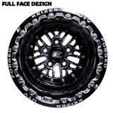Keizer Racing Beadlock Wheels - Front | Polaris Pro R