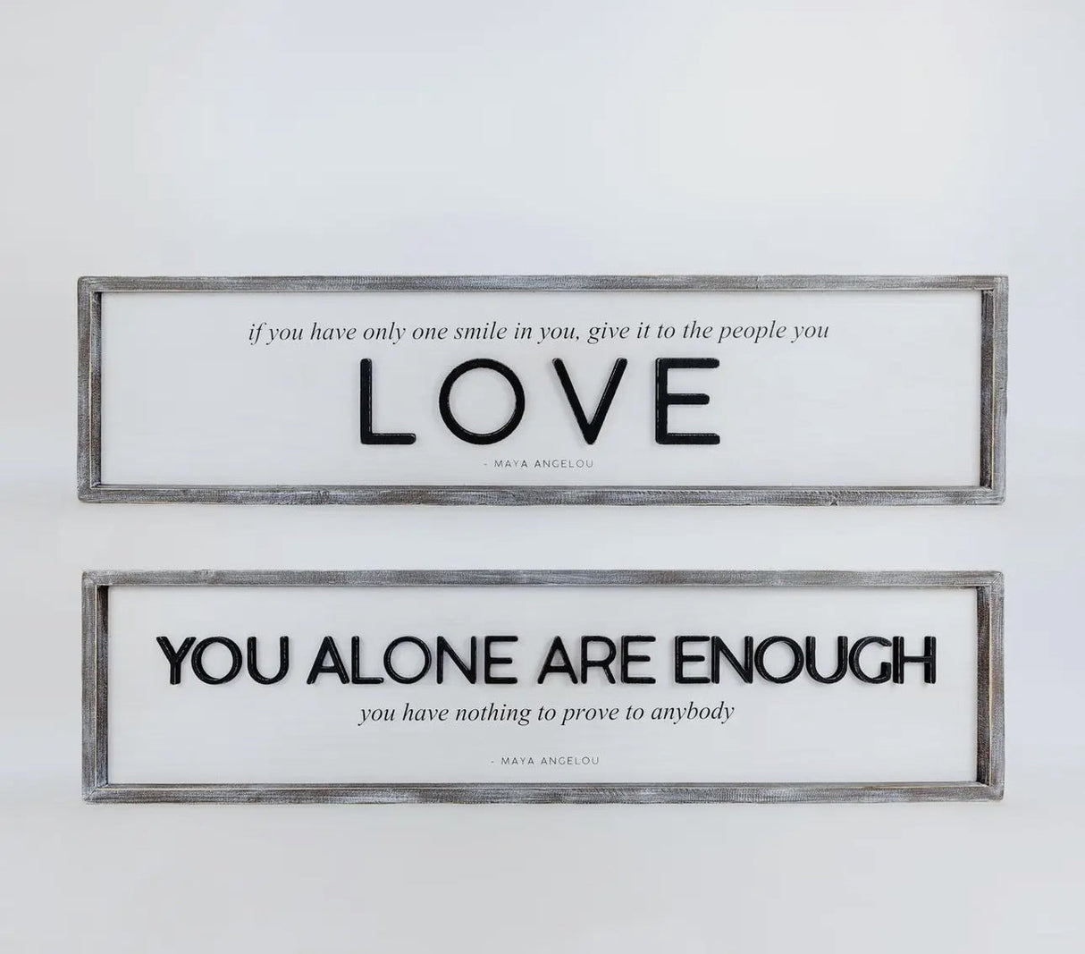 You Are Enough Sign KB Decor & More