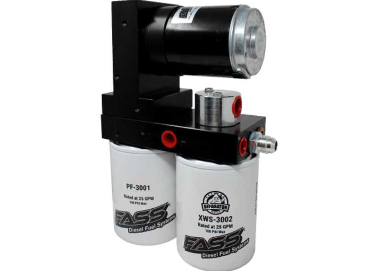 FASS Titanium Signature Series Diesel Fuel System 165GPH, (8-10 PSI), GM Duramax 6.6L 2015-2016, 600-1,000hp, (TSC12165G)