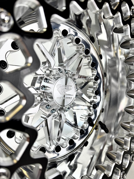 Impact - FF Forged Polished Beadlock - Silver RZR Pro R 5x4.5