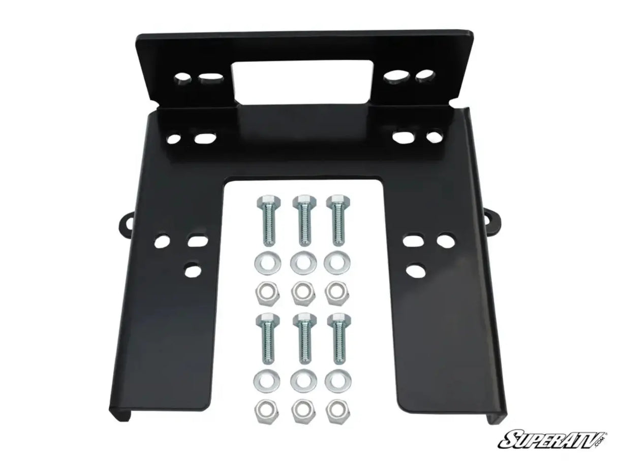 CAN-AM COMMANDER 800 / 1000 WINCH MOUNTING PLATE Platinum High Performance Solutions, LLC.