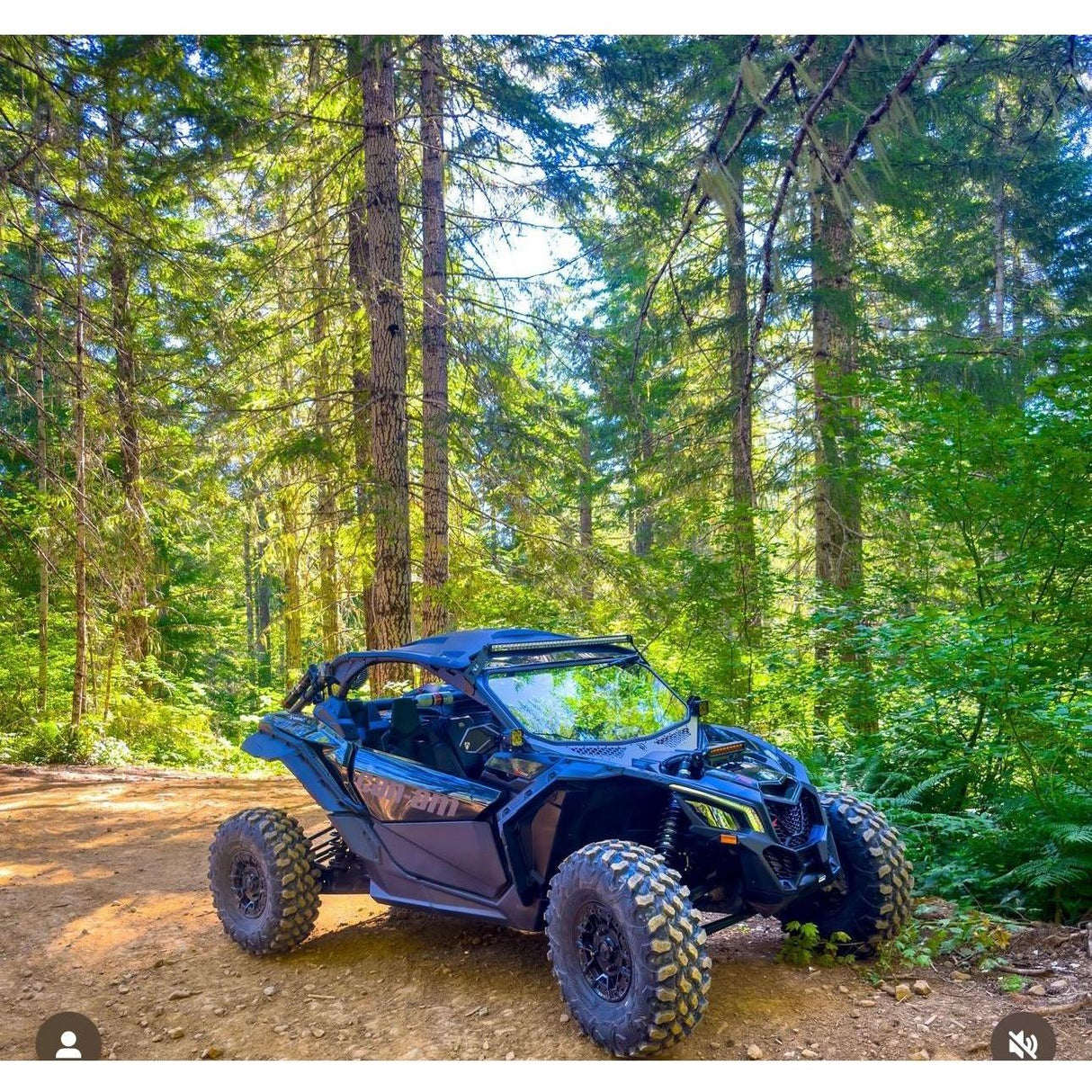 2017-2026 Can Am X3 Full Glass Windshield - Two Vent