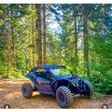 2017-2026 Can Am X3 Full Glass Windshield - Two Vent