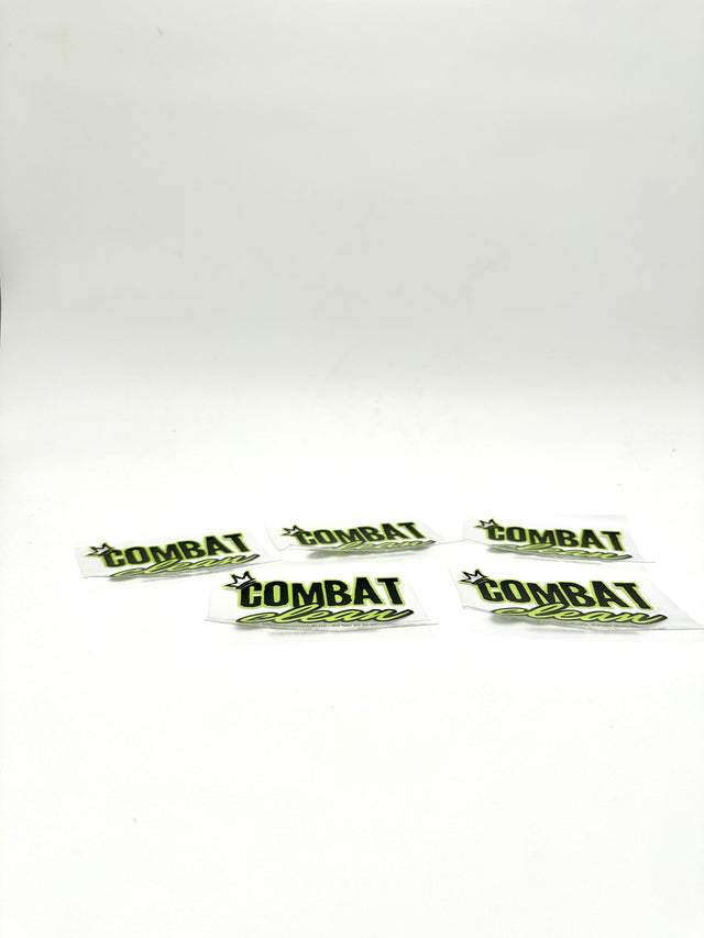 Combat Clean Co. Sticker Pack Combat Clean