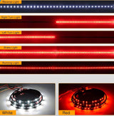 Barre lumineuse de hayon 60" pour freins/clignotants/marche arrière 