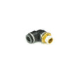 3/8" DOT/PTC - 1/4" NPT 90 DEG SWIVEL ELBOW Far From Stock