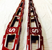 0-6" Identity Series Short Bed Ladder Traction Bars for 2011 to 2016 Ford F250 350 Super Duty Stryker Off Road Design