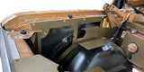 72-93 Ram Inner Fender Smooth Wire Tuck Panels Far From Stock