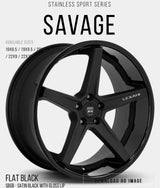 Roues Lexani 19 pouces Noir mat SBGB
