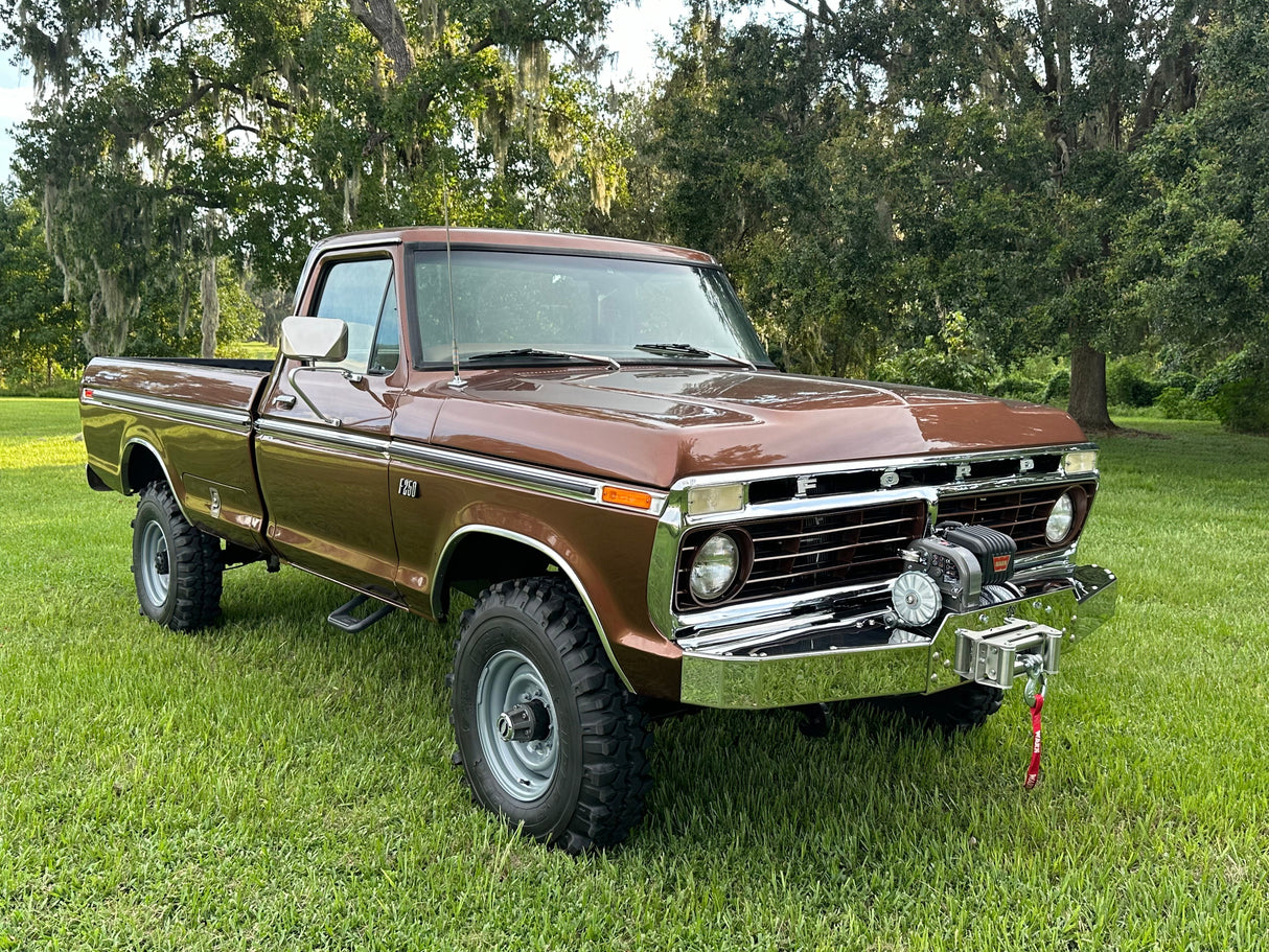 Engineered Vintage 'GOAT' winch bumper - 1967-1979 Ford F-Series Engineered Vintage LLC