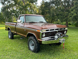 Engineered Vintage 'GOAT' winch bumper - 1967-1979 Ford F-Series Engineered Vintage LLC