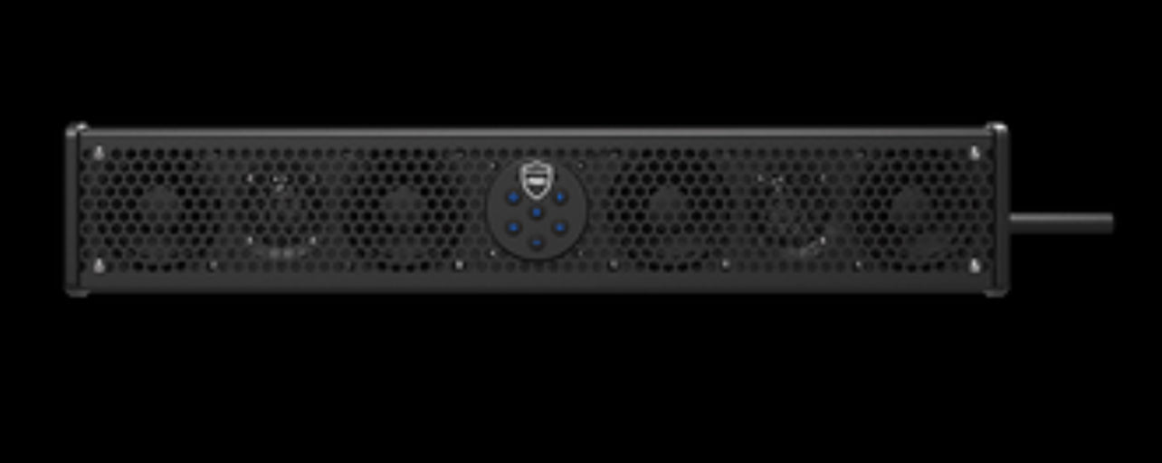 STEALTH-6 ULTRA HD-B | Wet Sounds All-In-One Amplified Bluetooth® Soundbar With Remote