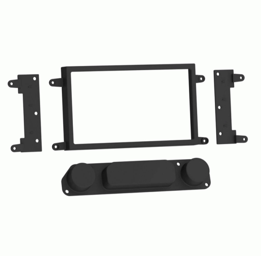 Chevy Silverado 2020 aftermarket radio installation harnesses x double din adapter