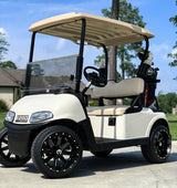 MODZ® Assault 12x7 Glossy Black Golf Cart Wheel