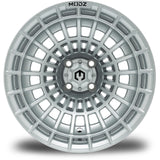 MODZ® Felon 15x10 Silver Golf Cart Wheel