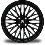MODZ® Reaper 16x7 Glossy Black Golf Cart Wheel